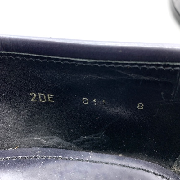 Prada Gray Marble Patent Leather Loafers Men - Picture 8 of 16